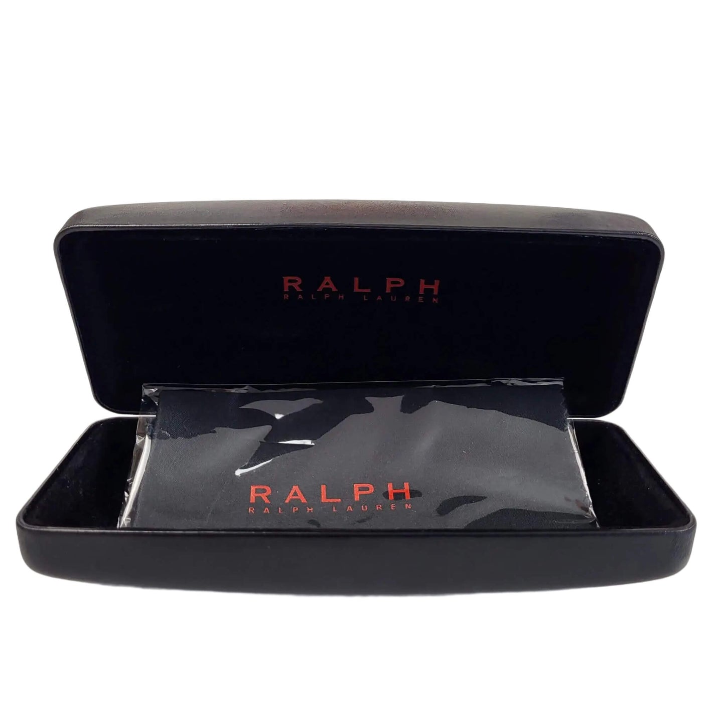 ETUI A LUNETTES RIGIDE NOIR RALPH LAUREN