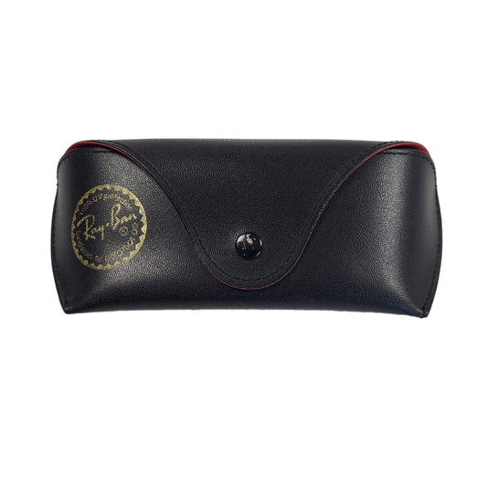 ETUI A LUNETTES SEMI RIGIDE NOIR ET ROUGE RAY BAN