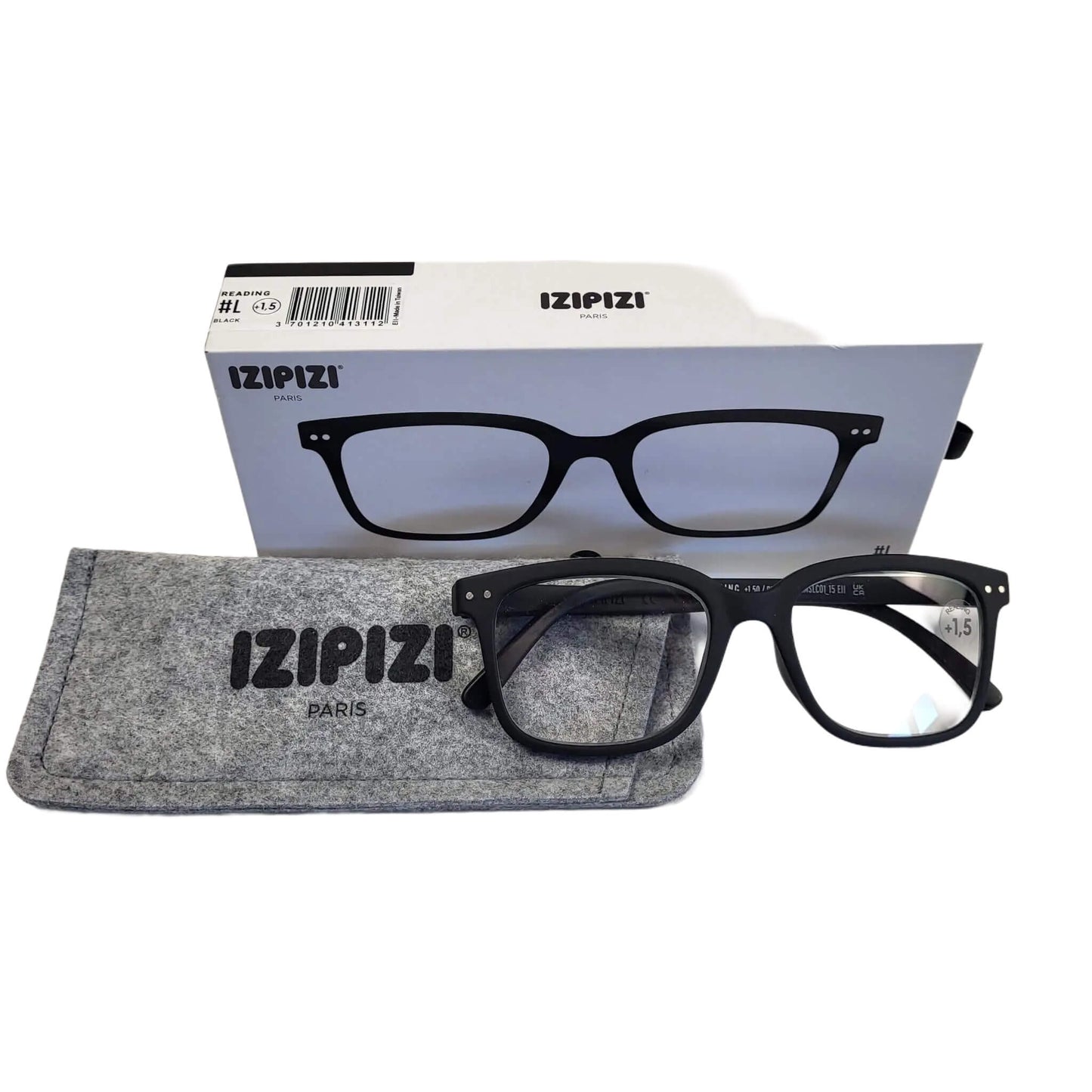 LUNETTES LOUPES DE LECTURE HOMME FEMME IZIPIZI NOIRES L