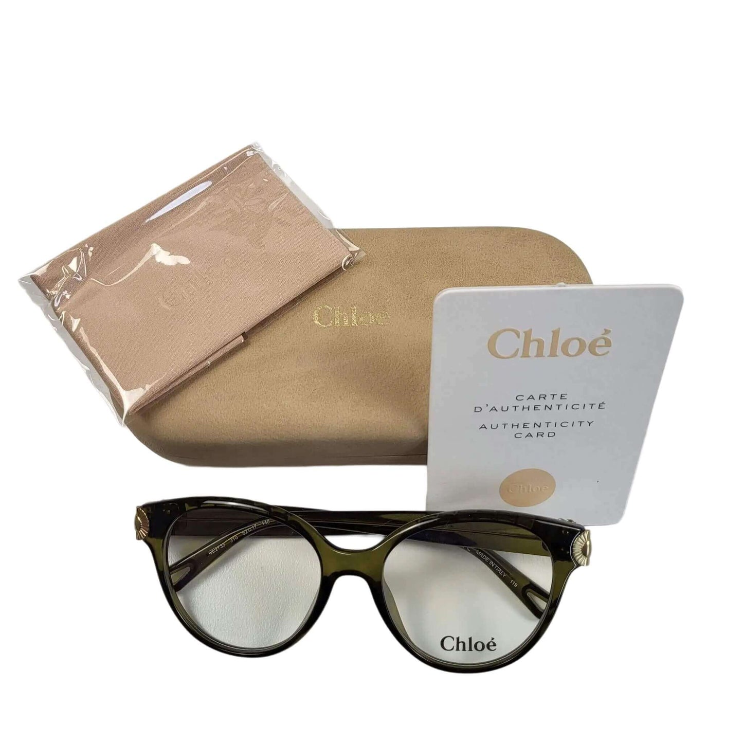 LUNETTES DE VUE FEMME CHLOE CE2733 VERT KAKI