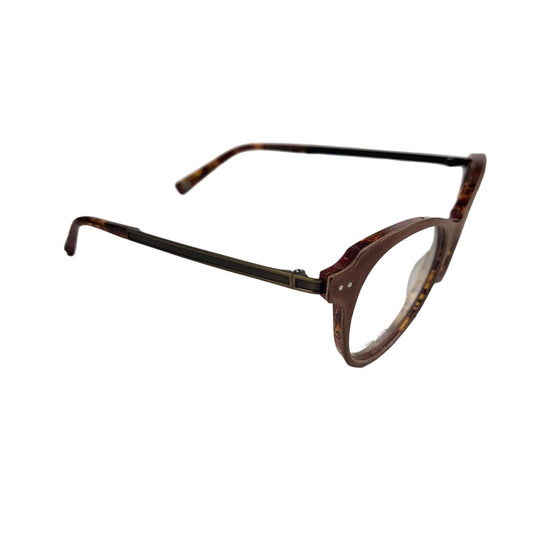 LUNETTES DE SOLEIL OU DE VUE FEMME JF REY CUIR MARRON