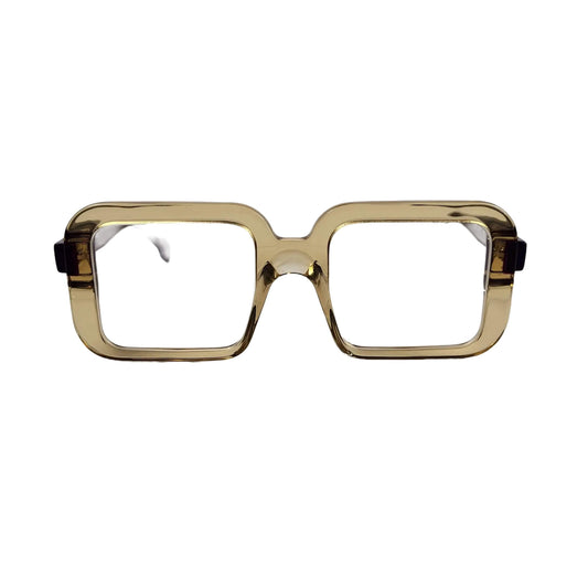 LUNETTES DE SOLEIL HENAU TOGA JAUNE CLAIR TRANSPARENT