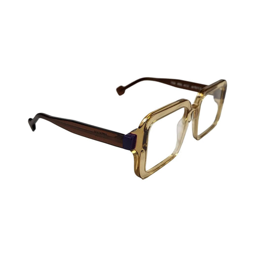 LUNETTES DE SOLEIL HENAU TOGA JAUNE CLAIR TRANSPARENT