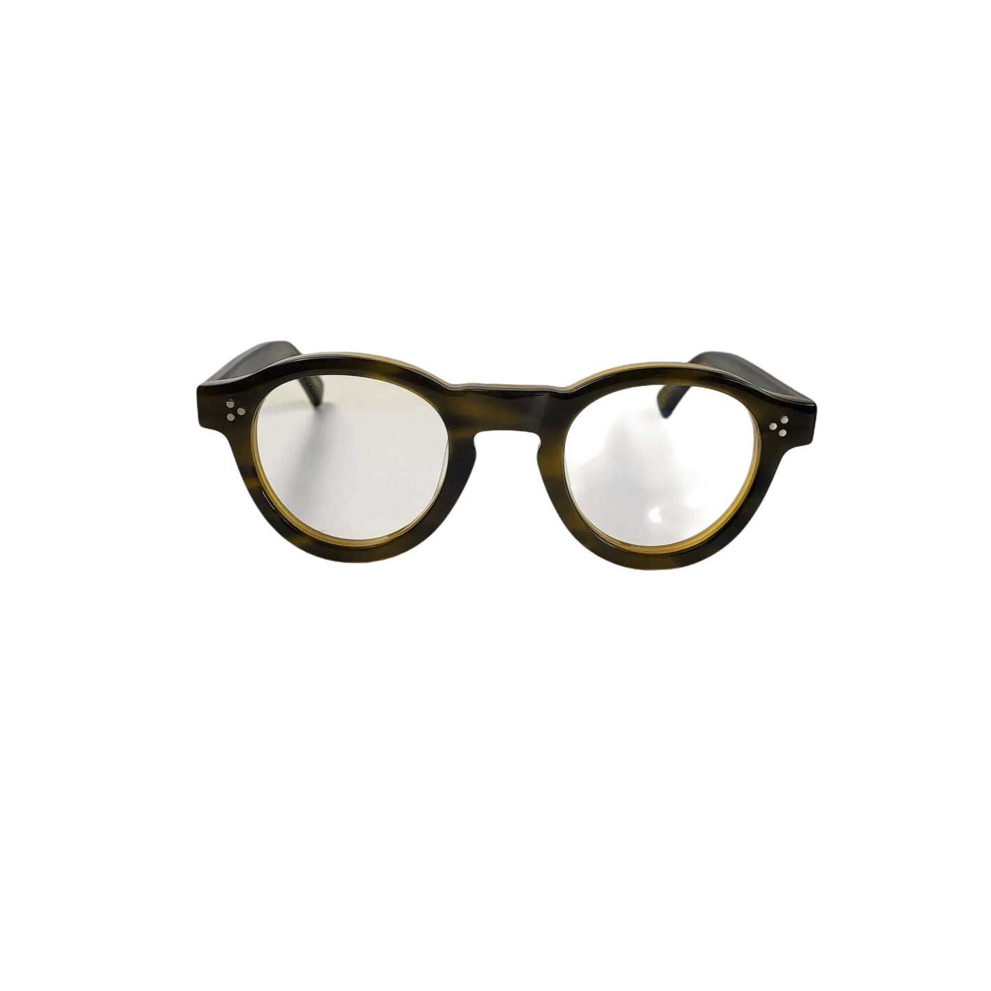 LUNETTES DE SOLEIL OU DE VUE UNISEX LESCA GASTON KAKI