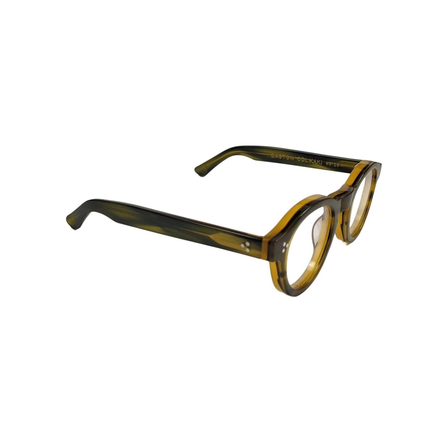 LUNETTES DE SOLEIL OU DE VUE UNISEX LESCA GASTON KAKI