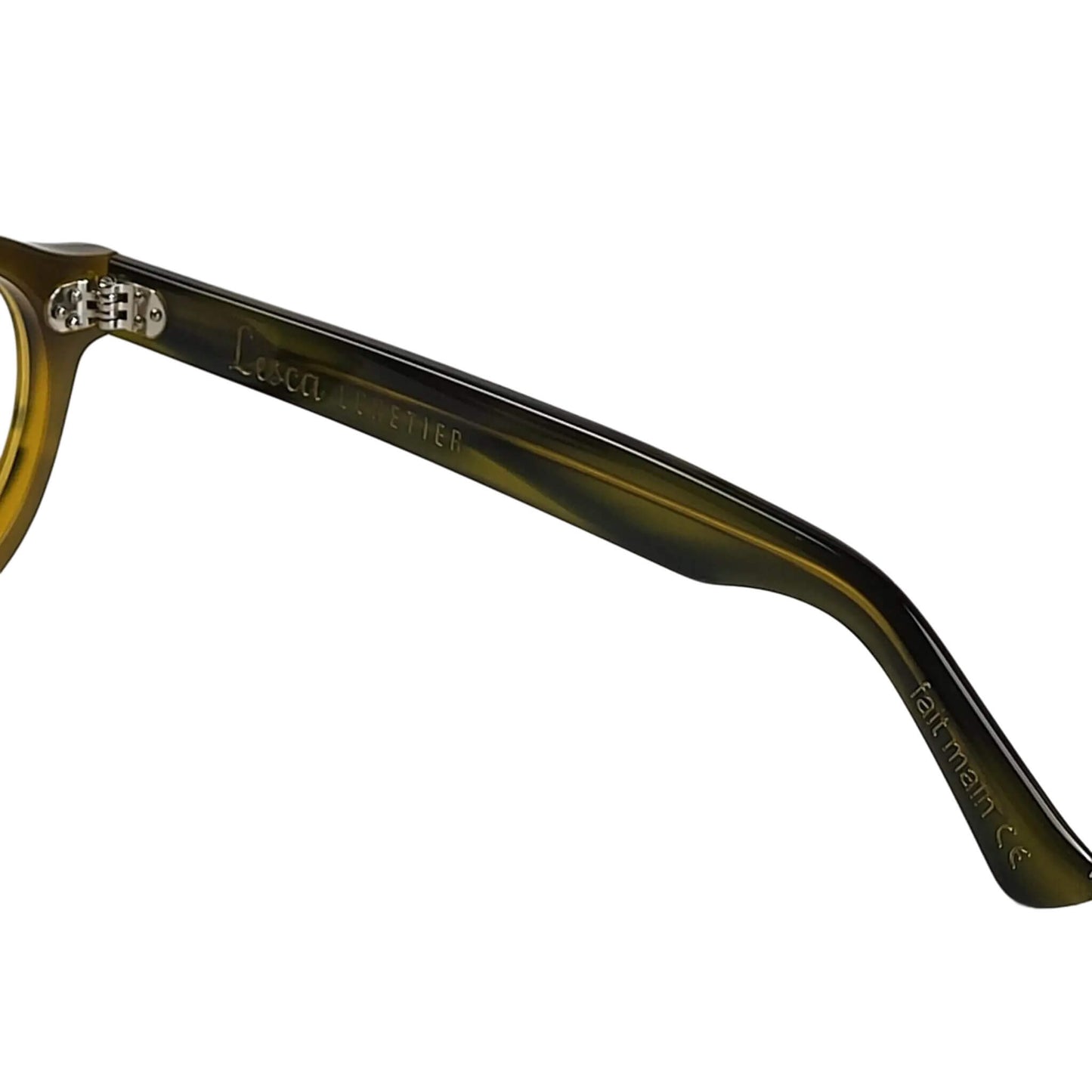 LUNETTES DE SOLEIL OU DE VUE UNISEX LESCA GASTON KAKI