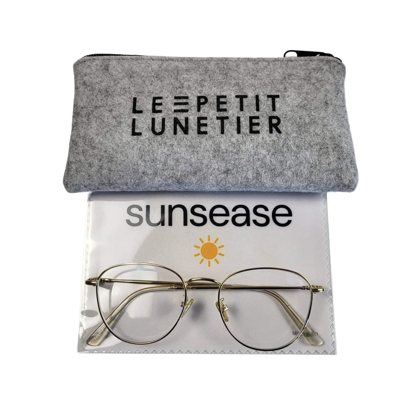 LUNETTES DE SOLEIL OU DE VUE FEMME LE PETIT LUNETIER ASSANE GOLD